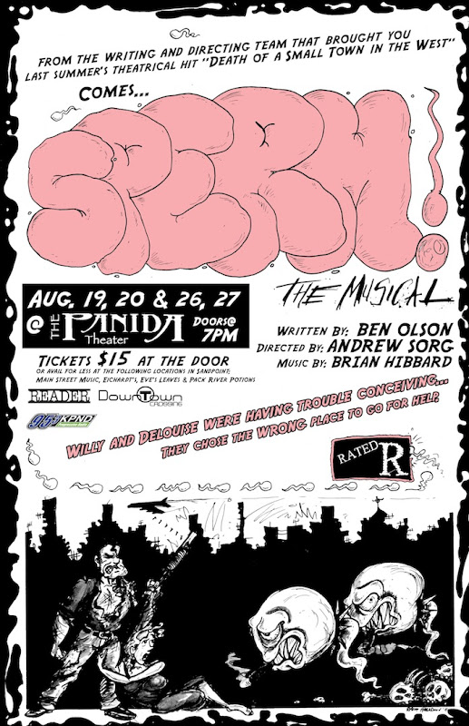 Sperm! The Musical poster