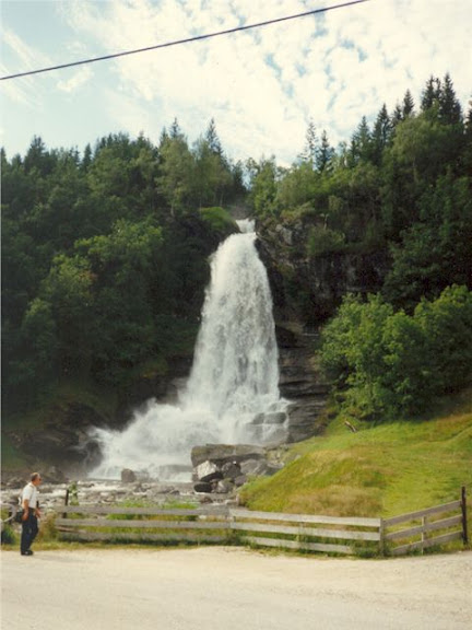 Waterfall in Norway