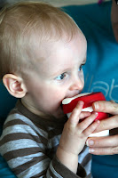 Oscar's first babychino