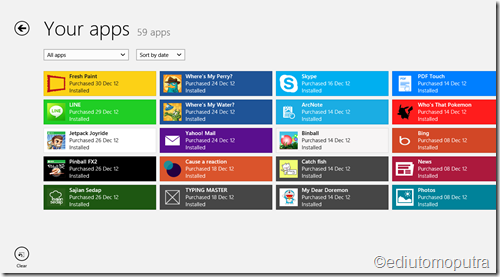 Your Apps On Windows Store