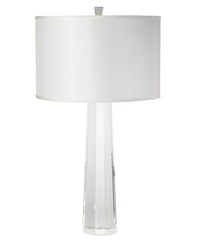 Often foyers lack overhead lighting, bring a soft glow to the space with this simple and chic lamp. (wshome.com) Often foyers lack overhead lighting, bring a soft glow to the space with this simple and chic lamp. (wshome.com)
