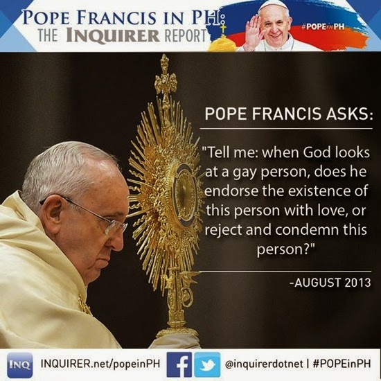 Pope Francis Asks
