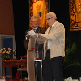 Manuel Davó, recitando.