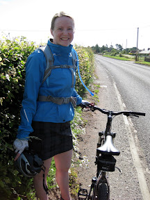 on day seven, we have just fifteen miles of easy paved road to reach the coast in the morning.