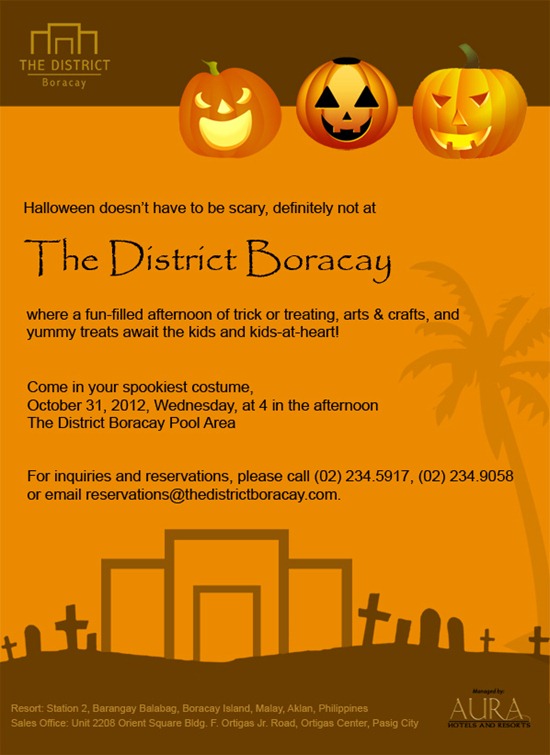 The District Boracay Halloween