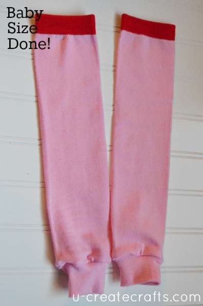 Baby Leg Warmers Tutorial 16