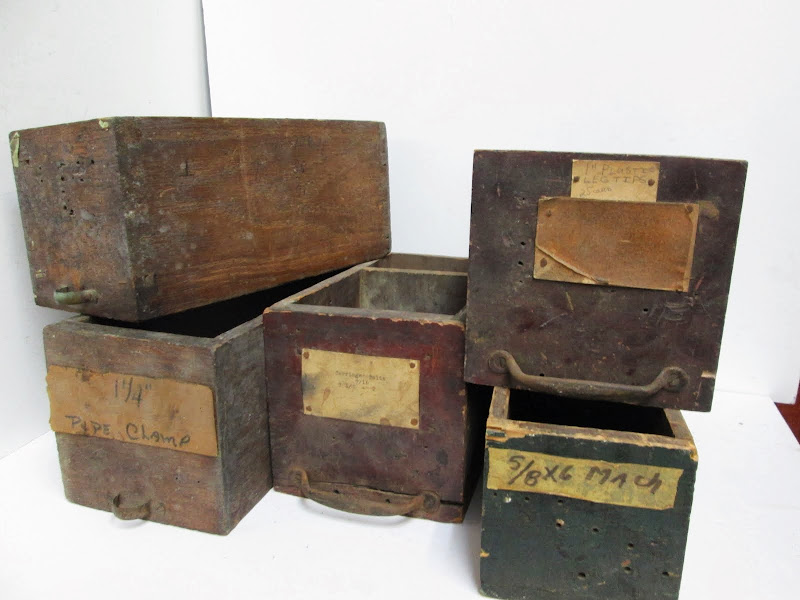 Vintage Filing Box Set