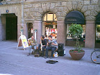 Street band in downtown Helsinki