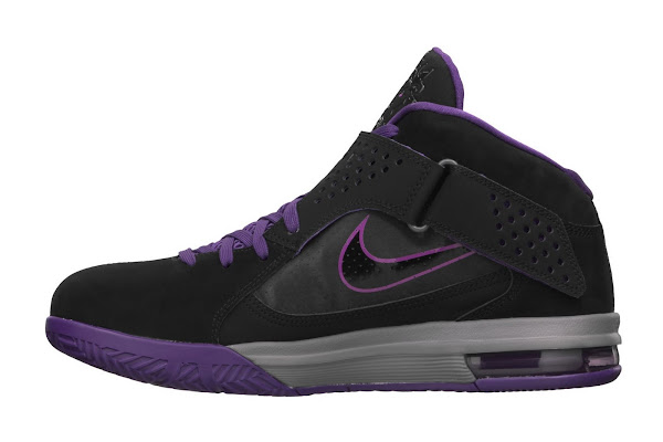 Nike Soldier 5 Black  Purple  Grey Available at Nikestore
