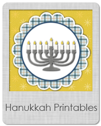 hanukkah printables hanukkah printables