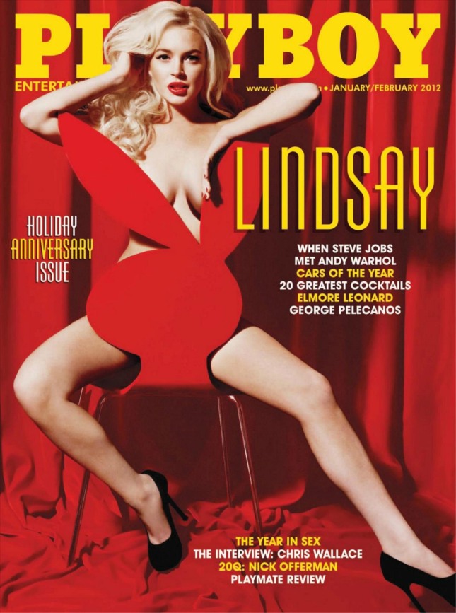 Lindsay Lohan Playboy Enero-Febrero 2012