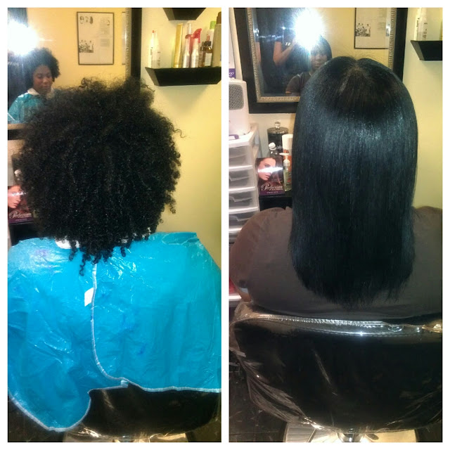 Doobies by Adwoa Dominican Blowout on Natural Hair