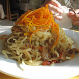 Noodles.  The first of many I will consume in Mongolia