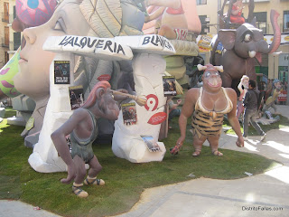 Falla Plaça del Pilar 2012.