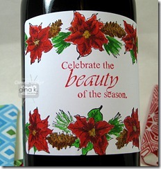 wine label