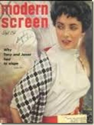 September 1951– Elizabeth Taylor in Modern Screen