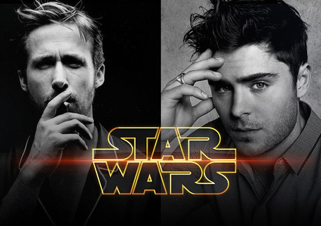 Ryan Gosling és Zac Efron Star Wars Episode VII-ezhet