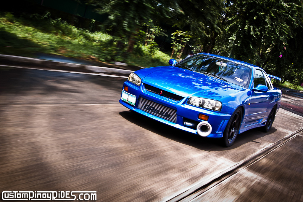 Nissan Skyline R34 Rolling Shot Custom Pinoy Rides