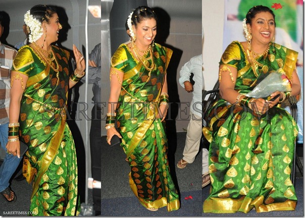 Roja_Green_Traditional_Saree