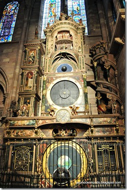 Estrasburgo. Catedral. Interior. Reloj astronómico - DSC_0191