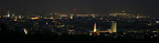 Vienna skyline at night