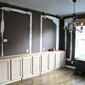 Priming dark walls and unfinished cabinets