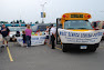 West Seneca Schools Bus Garage  Representative @ National Night Out in West Seneca 2009