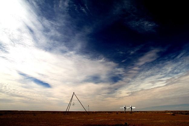 Planehenge sculpture 2- South Australia - Australia