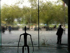 Mar 10 - Water Wall - Melbourne Arts Centre