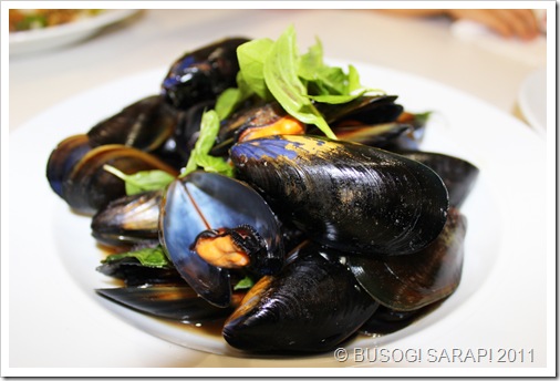 MY FIRST MUSSELS© BUSOG! SARAP! 2011
