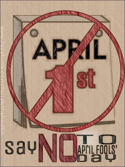 Ilustrasi larangan April Mop