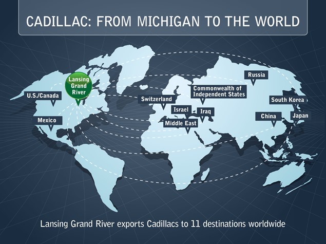 Cadillac/Lansing Grand River Plant Exports Cadillac/Lansing Grand River Plant Exports