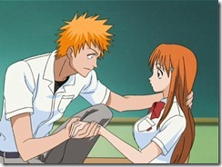 Bleach6 Hitting on Orihime