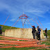 Kazakh family assembling a yurt in the Burohoro Tagh, Xinjiang