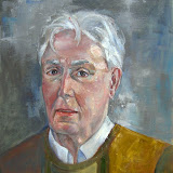Selbstportrait, Öl auf Leinwand, 50x70 cm, Copyright 2009 by O.Weinreich