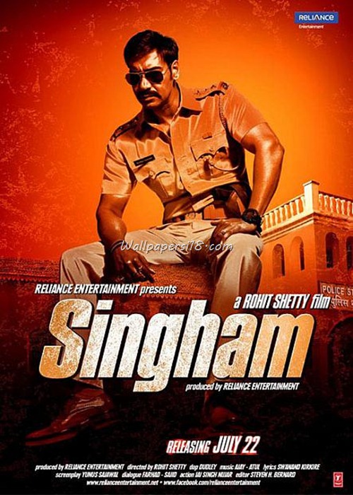 Latest Bollywood Movie Singham Wallpapers 2011