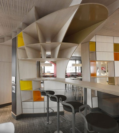 mcdonalds interior design restaurant