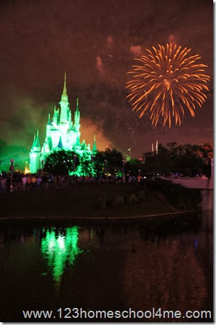 Magic Kingdom Fireworks HalloWishes Magic Kingdom Fireworks HalloWishes