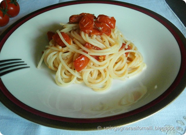 pasta primo spaghetti pomodorini forno davide oldani 
