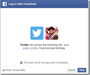 image Facebook Twitter Permissions