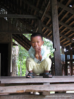 Boy Eating Bread