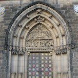 The main door of the Basilica of St Peter and St Paul
