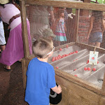 Bryan playing while waiting in line for the Winnie the Pooh ride in the Magic Kingdom in Disney 06052011d