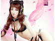 Pink Cat Samurai