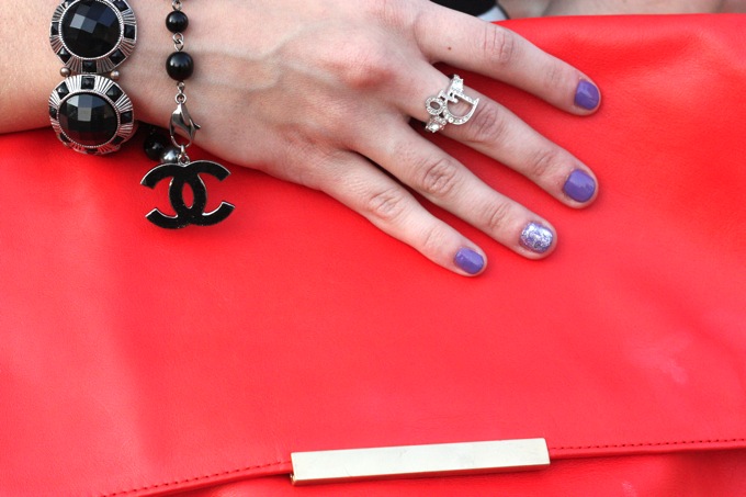 nail art, lancome, chanel bracelet, dior ring