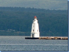 2772 Wisconsin US-2 East - Ashland - Lake Superior & Ashland Breakwater Lighthouse from Bayview Park, also known as Pamida Beach