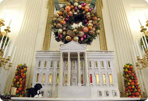 2012 White House Gingerbread House