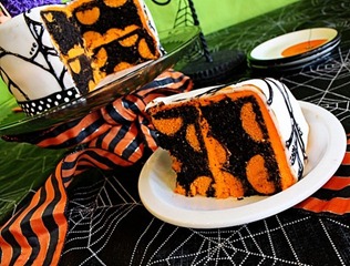 how to make a polka dot cake
