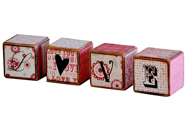 Valentine LOVE Cubes