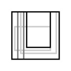 rectangle study 31, 2012, digital c-print (single edition), 40 x 40 in.